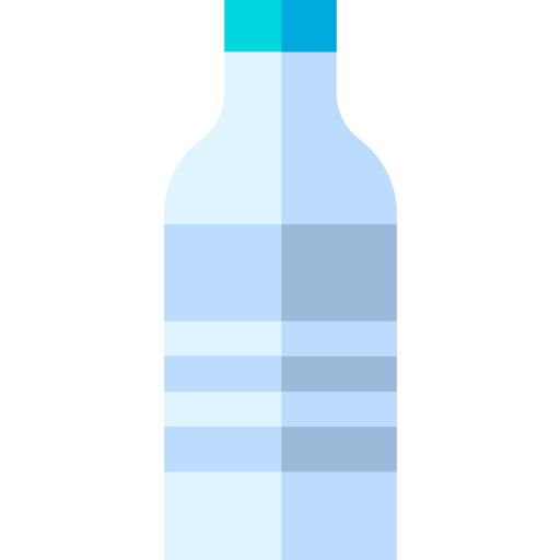 Botella Basic Straight Flat icono