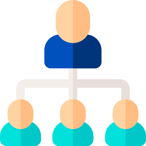 organisation Basic Rounded Flat icon