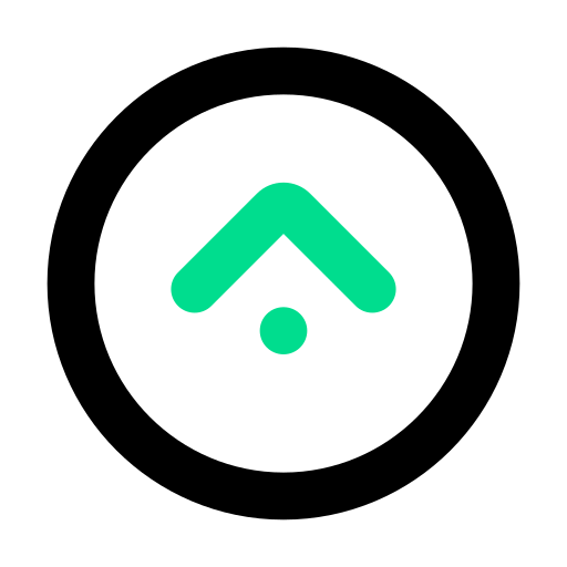 Ángulo hacia arriba Generic color outline icono
