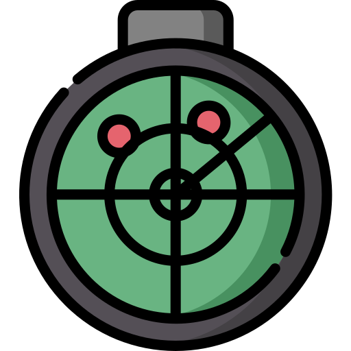 Radar Special Lineal color icono