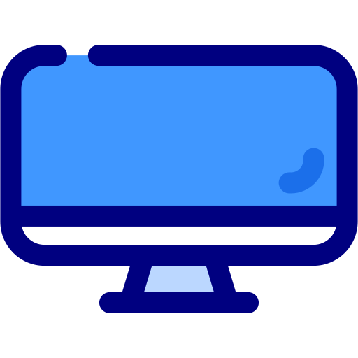 computadora Generic color lineal-color icono