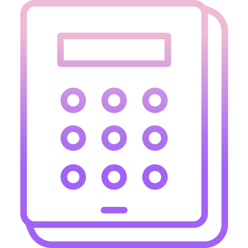 Pincode Icongeek26 Outline Gradient icon