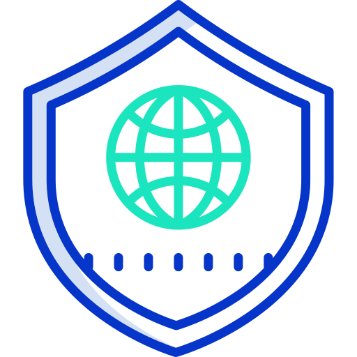 Web security Icongeek26 Outline Colour icon