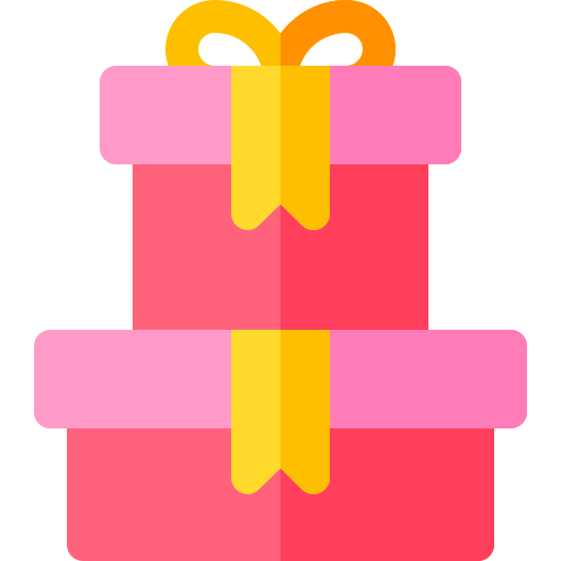 Gift Basic Rounded Flat icon