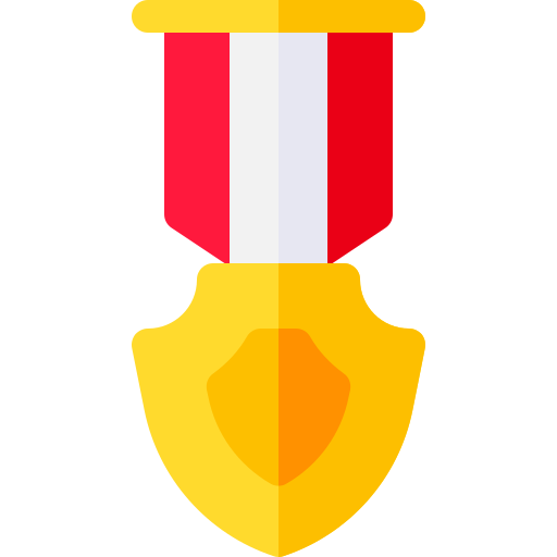Medalha Basic Rounded Flat Ícone