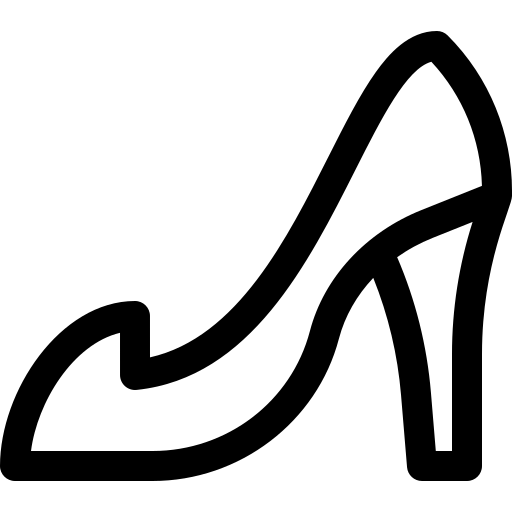 Sapato Basic Rounded Lineal Ícone