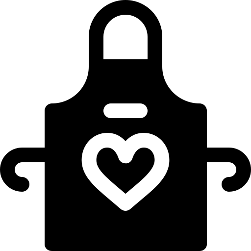 schürze Basic Rounded Filled icon