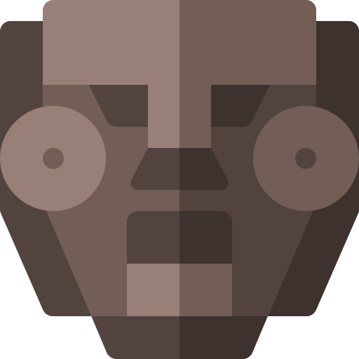 Máscara Basic Rounded Flat icono