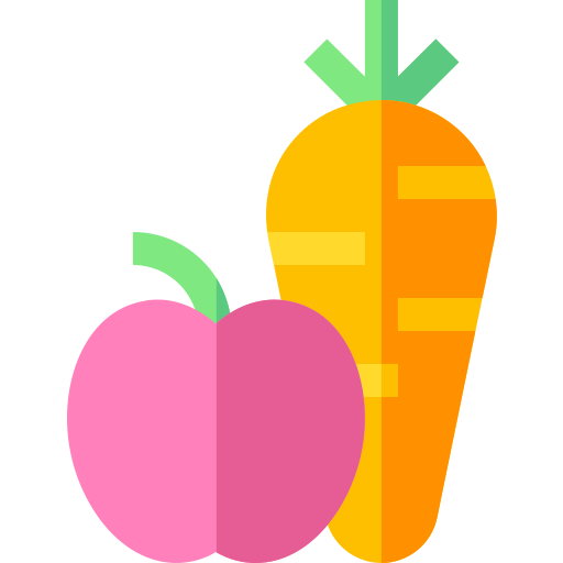 groente Basic Straight Flat icoon