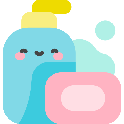石鹸 Kawaii Flat icon