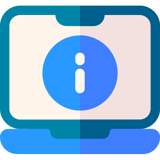 information Basic Rounded Flat Icône