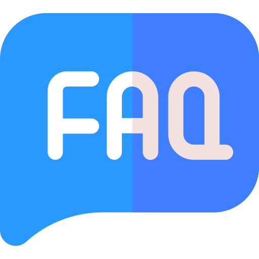 자주하는 질문 Basic Rounded Flat icon