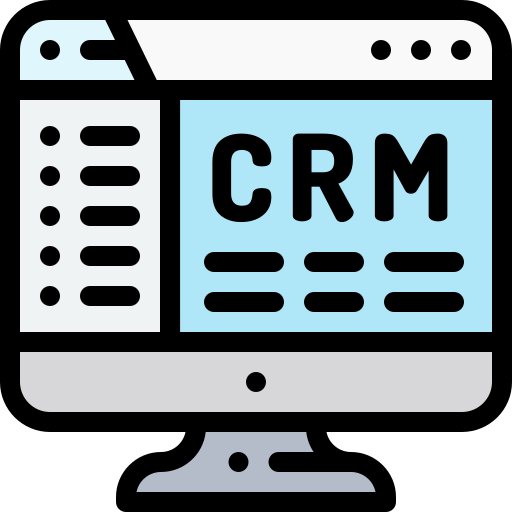 crm Detailed Rounded Lineal color ikona