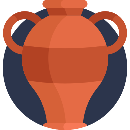 Amphora Detailed Flat Circular Flat icon