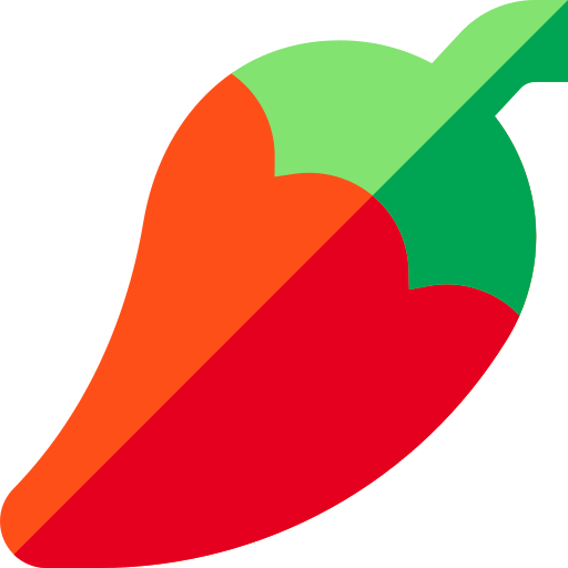 chili Basic Straight Flat icon