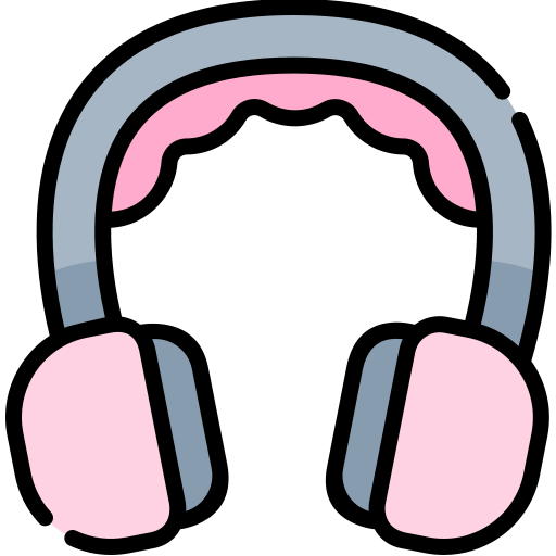 Earmuffs Kawaii Lineal color icon