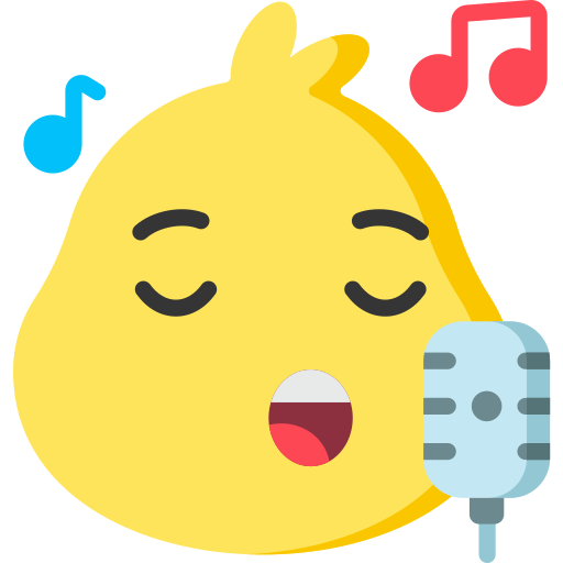 Singing Special Flat icon