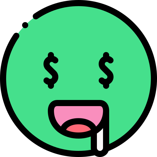 Greed Detailed Rounded Lineal color icon