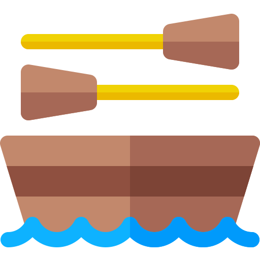 Rowboat Basic Rounded Flat icon