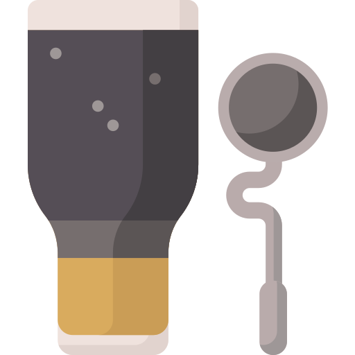 zwart bier Special Flat icoon