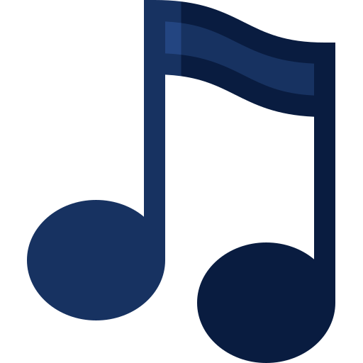 musical Basic Straight Flat icon