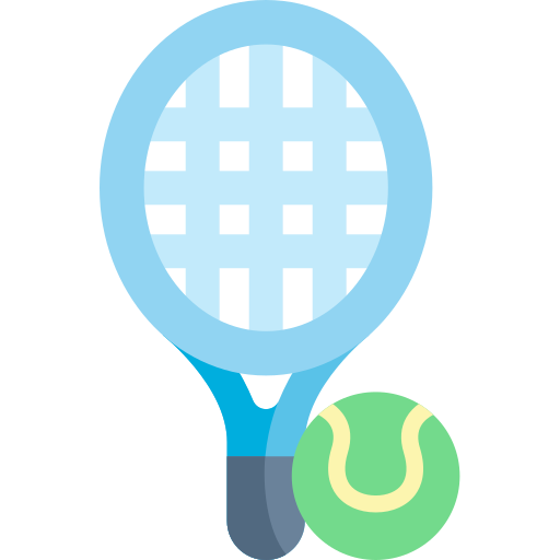 tenis Kawaii Flat ikona