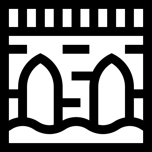 Puente Basic Straight Lineal icono