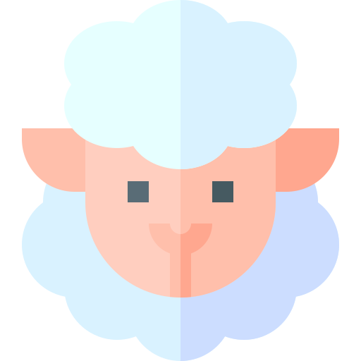 羊 Basic Straight Flat icon