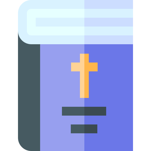 biblia Basic Straight Flat ikona