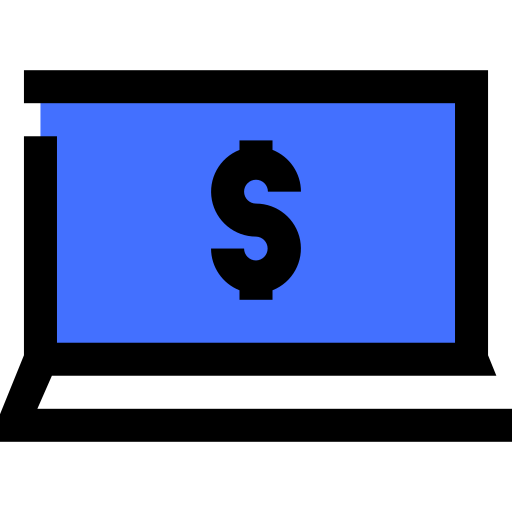 banco en línea Inipagistudio Blue icono