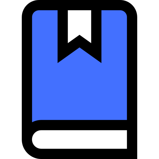 Libro Inipagistudio Blue icono
