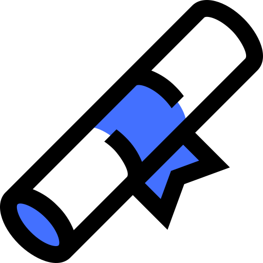 Certificado Inipagistudio Blue icono