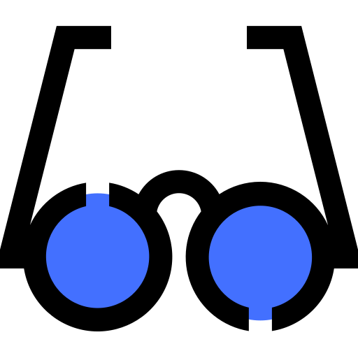 안경 Inipagistudio Blue icon