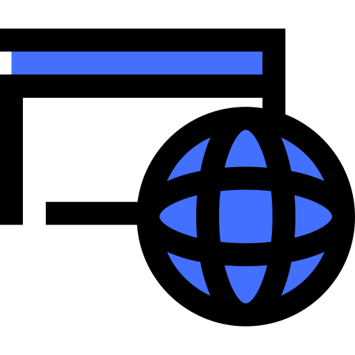 Business and finance Inipagistudio Blue icon