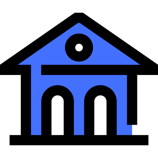 banque Inipagistudio Blue Icône