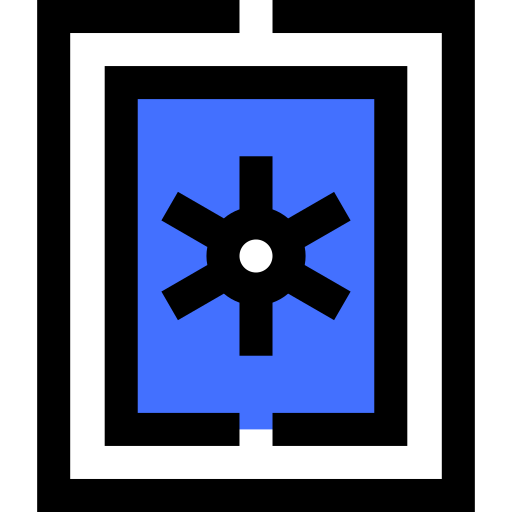 skrzynka depozytowa Inipagistudio Blue ikona