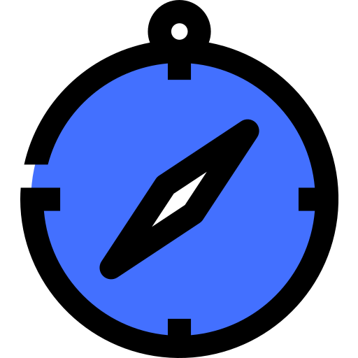 Compass Inipagistudio Blue icon