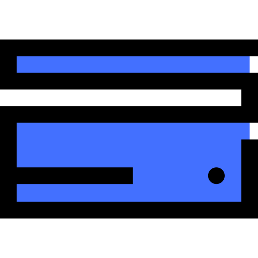 geldautomaat Inipagistudio Blue icoon