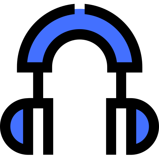 Headset Inipagistudio Blue icon