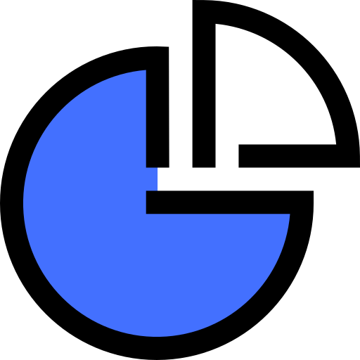 Диаграмма Inipagistudio Blue иконка