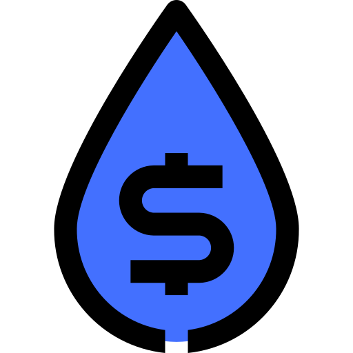 Oil Inipagistudio Blue icon