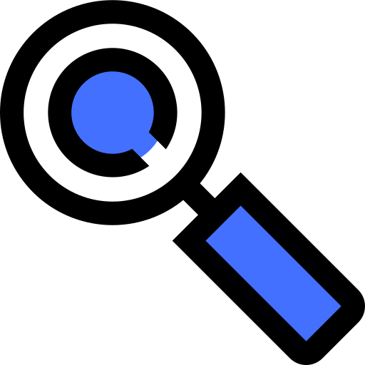 Búsqueda Inipagistudio Blue icono