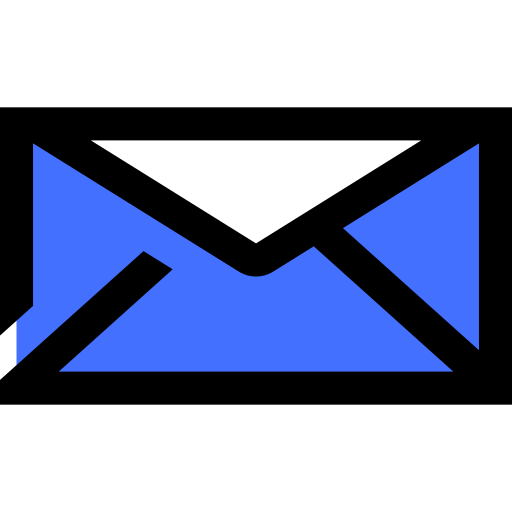 e-mail Inipagistudio Blue ikona