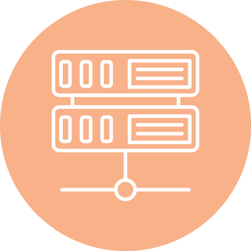 servidor Generic color fill icono