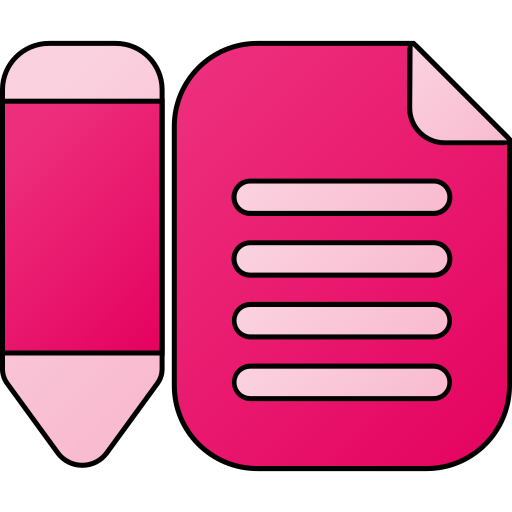 documento Generic gradient lineal-color icono