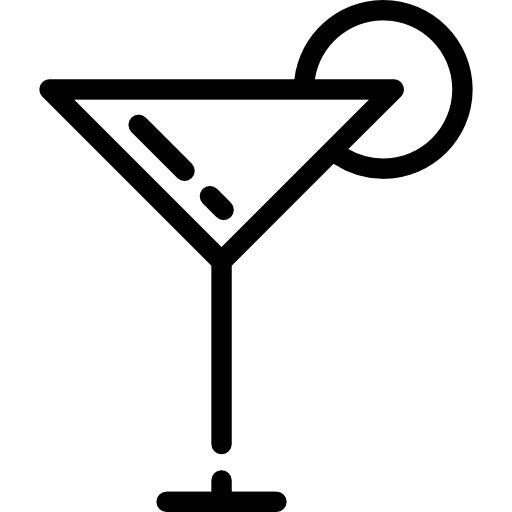 martini Detailed Rounded Lineal icon