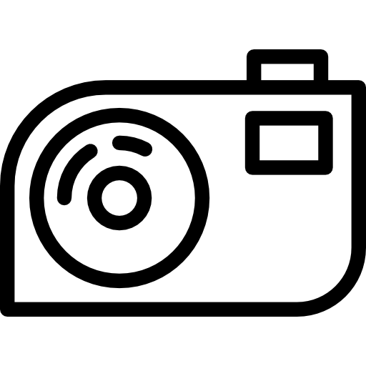 fotoapparat Detailed Rounded Lineal icon