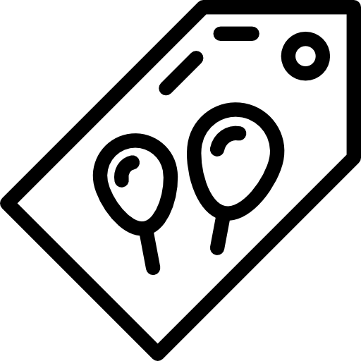 ギフトタグ Detailed Rounded Lineal icon