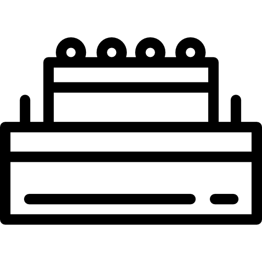 tort urodzinowy Detailed Rounded Lineal ikona