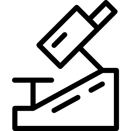 Microscope Detailed Rounded Lineal icon